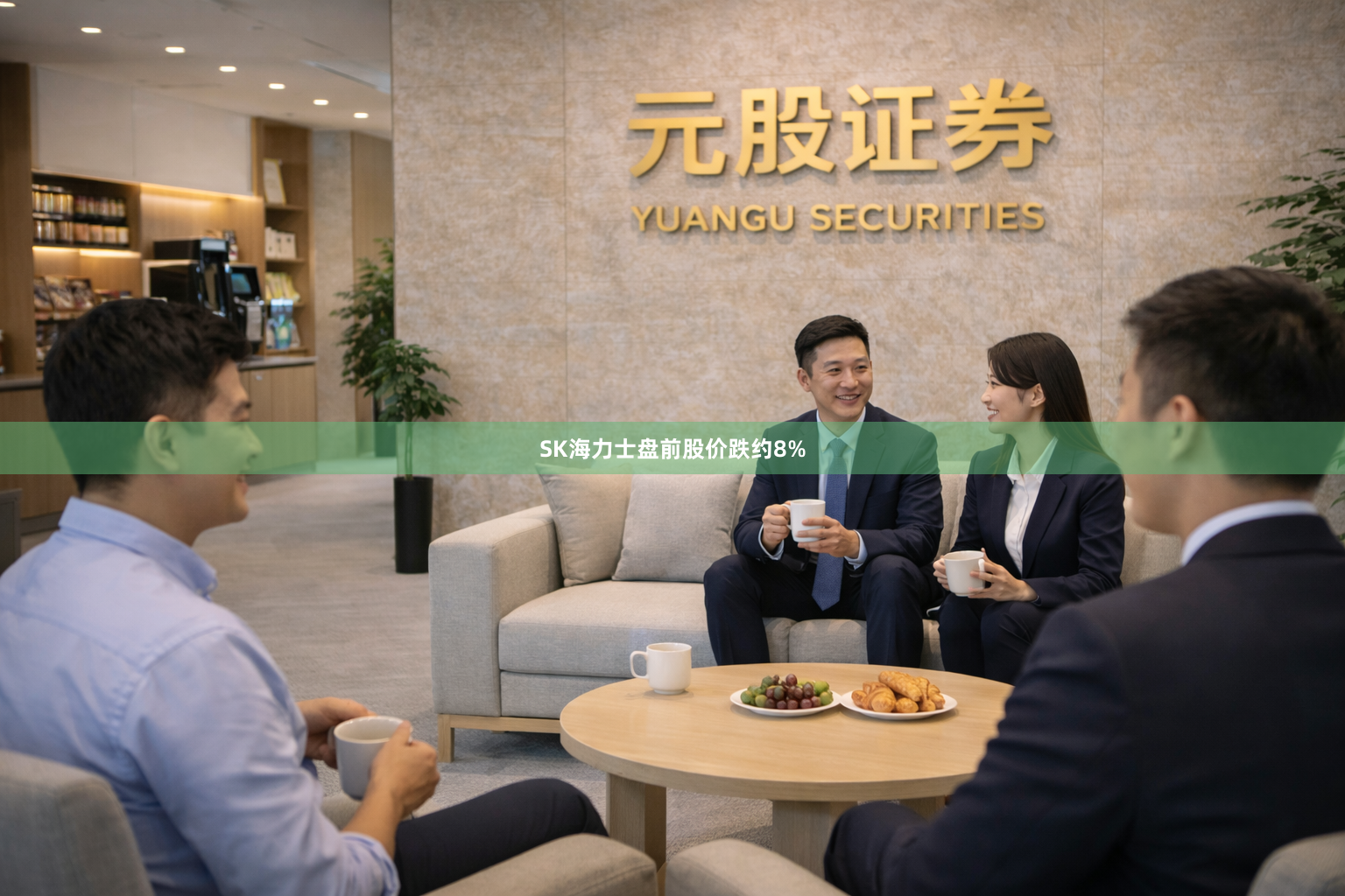 SK海力士盘前股价跌约8%