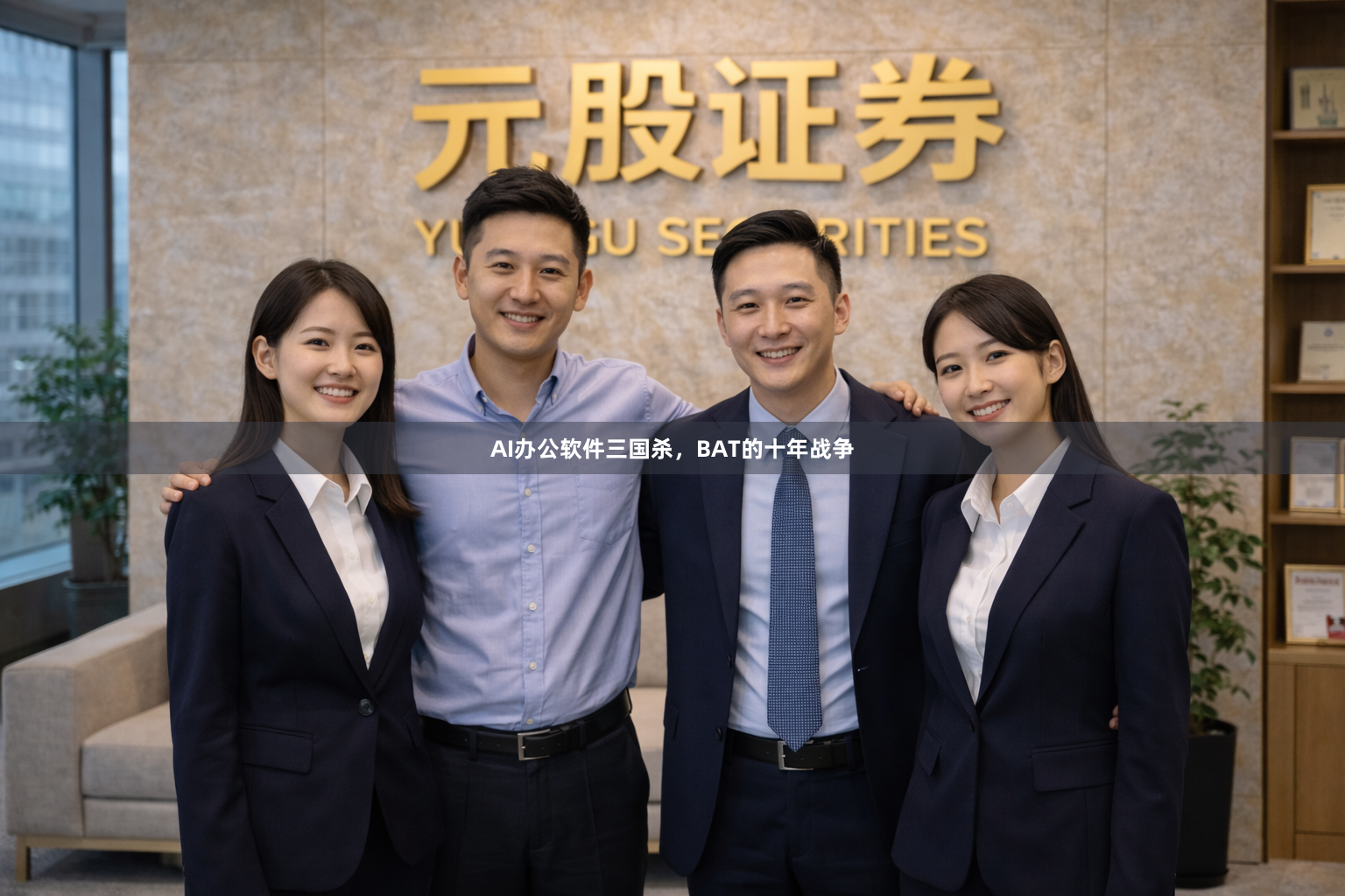 AI办公软件三国杀，BAT的十年战争